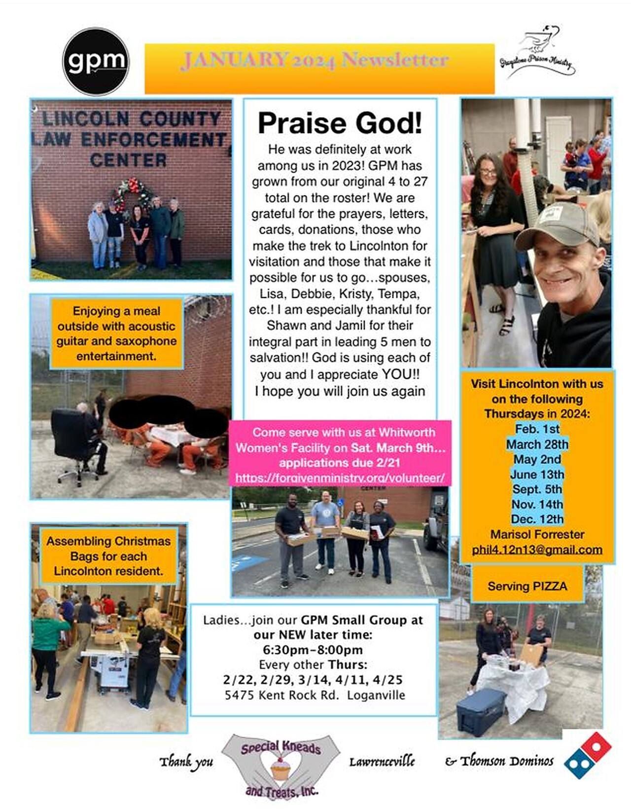 The January 2024 GPM newsletter